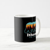 Ithaca Ny Bear Ithaca New York Kaffeetasse (VorderseiteRechts)