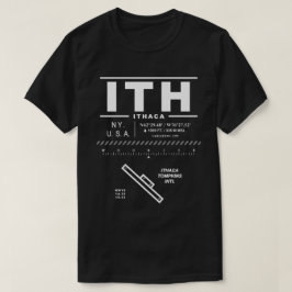 Ithaca Tompkins International Airport ITH T-Shirt
