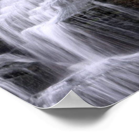 Ithaca Waterfall Poster (Ecke)