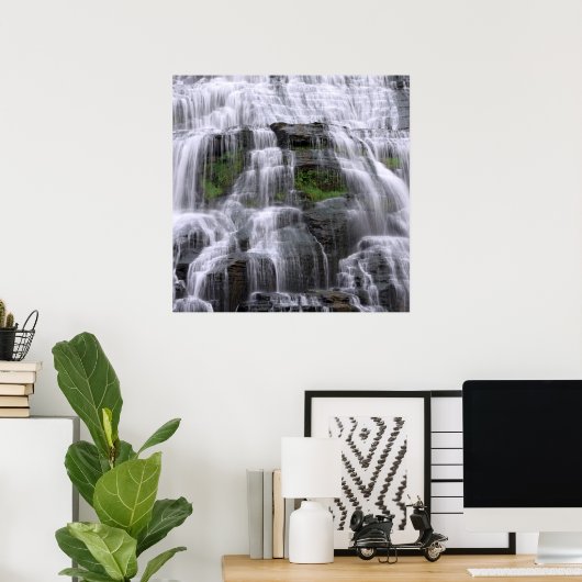 Ithaca Waterfall Poster (Heimbüro)