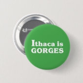Ithaka ist Gorges Button (Vorne & Hinten)