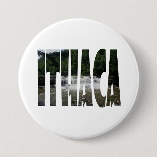 Ithaka ist Gorges Button (Vorderseite)