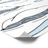 Ithaqua Weird Horror Kunst Poster (Ecke)