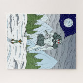Ithaqua Weird Horror Kunst Puzzle (Horizontal)