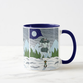 Ithaqua Weird Horror Kunst Tasse