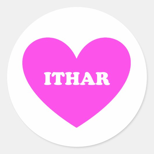 Ithar Runder Aufkleber (Vorderseite)