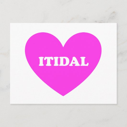 Itidal Postkarte (Vorderseite)
