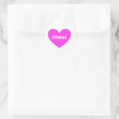 Itidal Runder Aufkleber (Tasche)