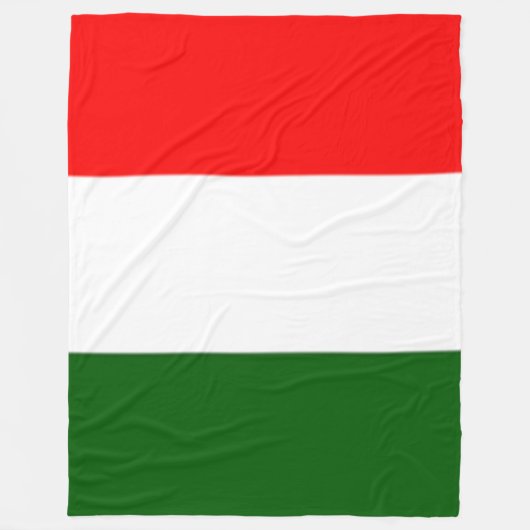 ITILIAN FLAG FLEECEDECKE (Vorderseite)