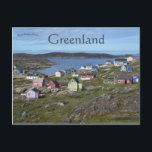 Itilleq On the Davis Strait Greenland Postkarte<br><div class="desc">This postcard features Itilleq On the Davis Strait in Greenland. It is just two kilometers north of the Arctic Circle. Photo credit: David Stanley,  2016.

Enjoy your new Itilleq On the Davis Strait Greenland Postcard!</div>