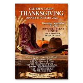 itinerary tischnummer