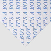 ITIS EIN JUNGEN-Seidenpapier (blau) Seidenpapier (Ausschnitt)