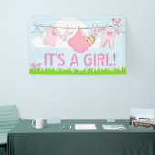 ITIS EIN MÄDCHEN! (BABY IM BANNER (Messeveranstaltung)