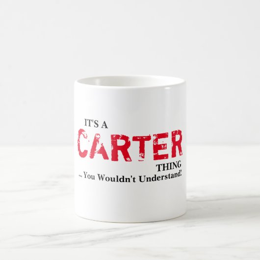 ITIS EINE CARTER-SACHE! Sie würden nicht verstehen Kaffeetasse (Mittel)