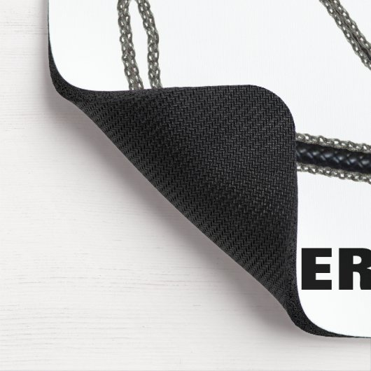 ITIS EINE DOMME SACHE MOUSEPAD (Ecke)