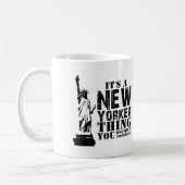 ITIS EINE NEW- YORKERsache, die SIE NICHT Kaffeetasse (Links)