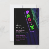 ITIS ELEKTRISCH! NEONzeichen 16. Einladung (Vorderseite)