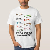 ITIS FLIEGEN O'O ' UHR IRGENDWO T-Shirt (Vorderseite)