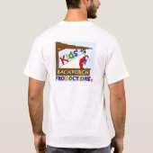 ITIS GANZ ÜBER DIE DRAMA w/KBP Logos Rückseite an T-Shirt (Rückseite)