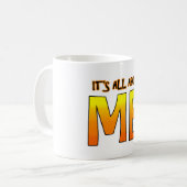 ITIS GANZ ÜBER MICH KAFFEETASSE (Vorderseite Links)