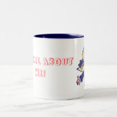 ITIS GANZ ÜBER MICH! ZWEIFARBIGE TASSE (Mittel)