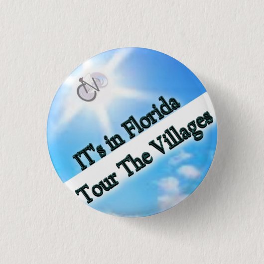 ITis im Florida-Ausflug-Knopf Button (Vorderseite)
