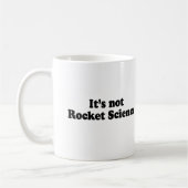 ITIS NICHT RAKETENTECHNIK KAFFEETASSE (Links)