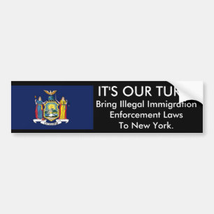ITIS unsere Drehung, New York. Autoaufkleber