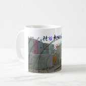 itisApartheid.org-Tasse Kaffeetasse (Vorderseite Links)