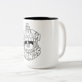 ITMOD Logo-Tasse Zweifarbige Tasse (VorderseiteRechts)