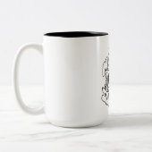 ITMOD Logo-Tasse Zweifarbige Tasse (Links)