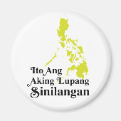 Ito Ang Aking Lupang Sinilangan - Philippinen Magnet (Vorne)