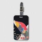 Ito Jakuchu Golden Pheasant im Schnee Gepäckanhänger (Vorderseite Vertikal)