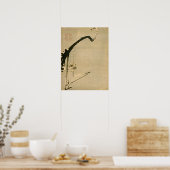 Ito Jakuchu Plum Blüten Poster (Küche)