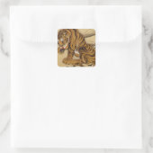 Ito Jakuchu Tiger Stickers (Tasche)