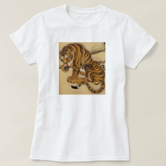 Ito Jakuchu Tiger-T - Shirt (Design vorne)