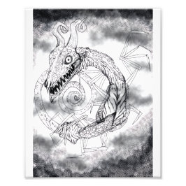 Ito's Dragon Print Fotodruck