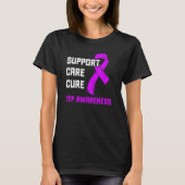 Itp Awareness Immun Thrombozytopenie Warrior Surv T-Shirt (Vorderseite)