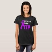 Itp Awareness Immun Thrombozytopenie Warrior Surv T-Shirt (Vorne ganz)