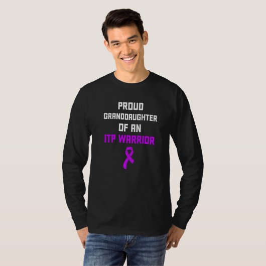 Itp Awareness Immun Thrombozytopenie Warrior Surv T-Shirt (Vorne ganz)