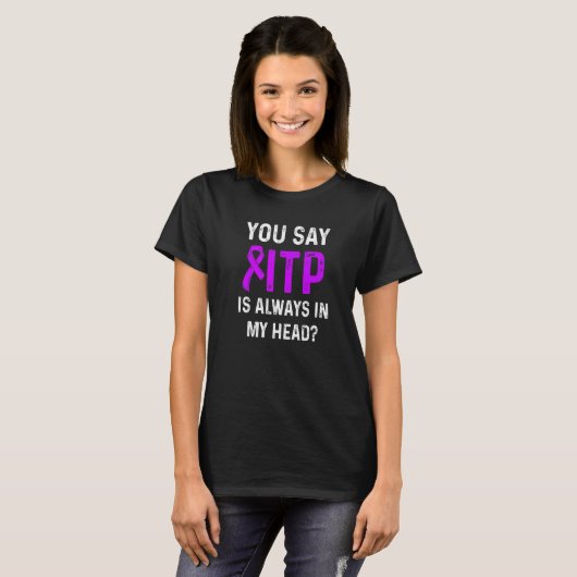 Itp Awareness Immun Thrombozytopenie Warrior Surv T-Shirt (Vorne ganz)