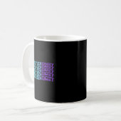 ITP-Präventionsbewusstseins-Suower Kaffeetasse (Vorderseite Links)