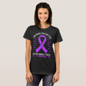 ITP Survivor ITP Warrior Lila ITP Ribbon T-Shirt (Vorne ganz)