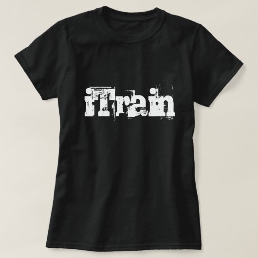iTrain - christlicher T - Shirt. 1 Korinther-9:26 T-Shirt (Design vorne)