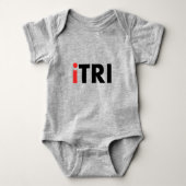 iTri Triathlon Baby Strampler (Vorderseite)