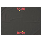 Itron Black Tablecloth 152 x 213 cm Tischdecke (Vorderseite (Horizontal))