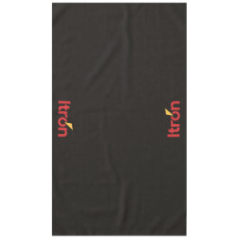 Itron Black Tablecloth 152 x 264 cm Tischdecke