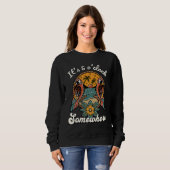 It's 5 Ou2019clock Somewhere Parrot Summer Beach S Sweatshirt (Vorne ganz)