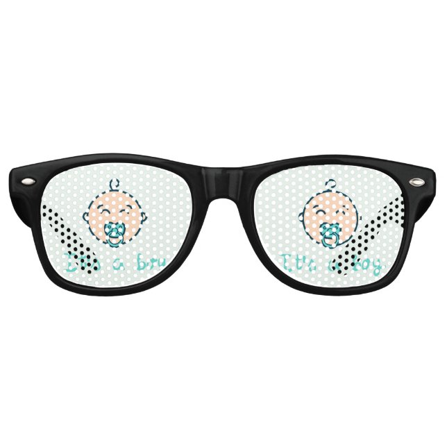 It's a Baby Boy! Partybrille (Vorderseite)