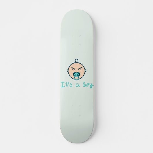 It's a Baby Boy! Skateboard (Vorne)